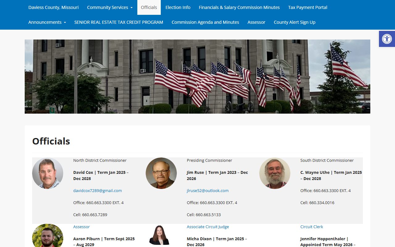 Daviess County court records after jail arrest officials page